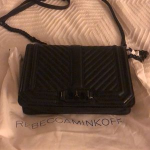 Rebecca Minkoff Black Quilted purse